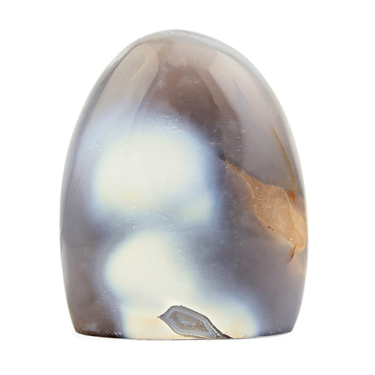 Gem Crystal Kollektion - Mehrfarbiger Achat Freiform, Mittelgroß