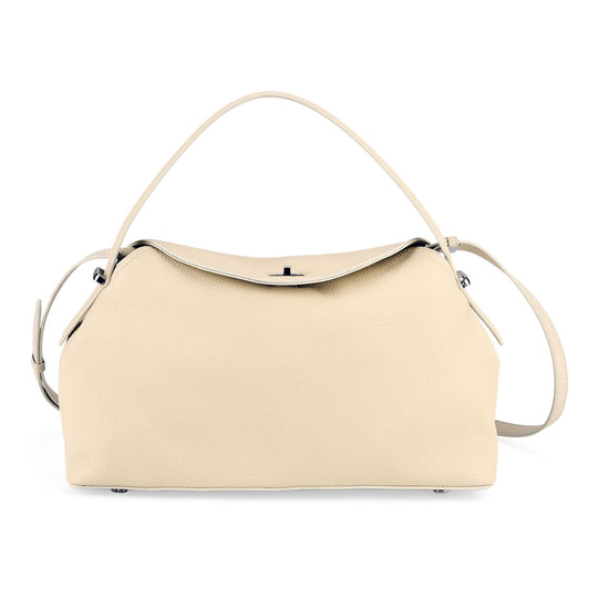 Echtleder Umhängetasche 32 x 19 x 11 cm Khaki