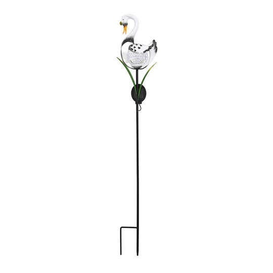 LIVMORE Solar Gartenleuchte, Metall, Blau