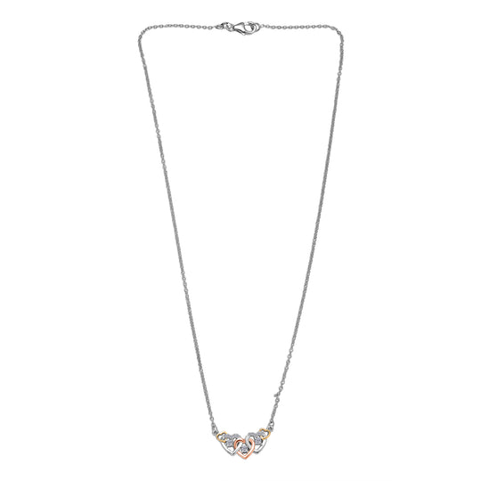 LUXURIANT DIAMOND - Lab Grown Diamant SI-GH Halskette ca. 45 cm 925 Silber ca. 0,25 ct.