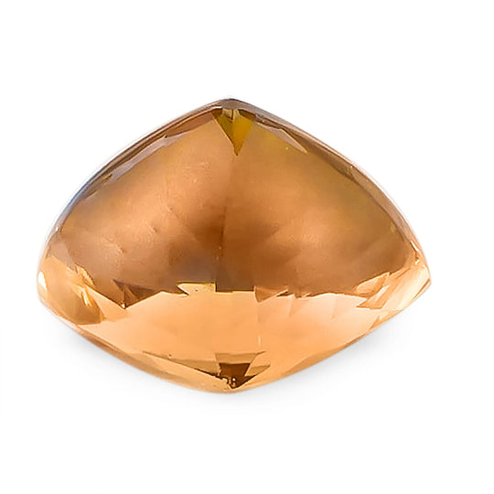 AAAA Natural Golden Tanzanite Trillion 7 Faceted Cut, ca. 1.20 ct