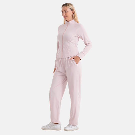 LA MAREY Kühlendes Softkomfort Jacke, UV Schutz, EU 46-48 (XL), Rosa