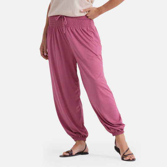 LA MAREY Jersey Komforthose mit Smokbund, Einheitsgröße, Schwarz