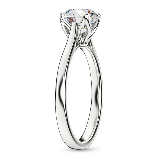LUXURIANT IGI zertifizierter VS-E Labor Diamant Ring (Größe 18) in 950 Platin - 2 ct.
