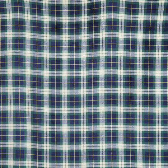 LIVMORE SPACE Flanell-Kuscheldecke mit Karomuster und Sherpa-Rückseite, 150 x 200 cm, Dunkelgrün