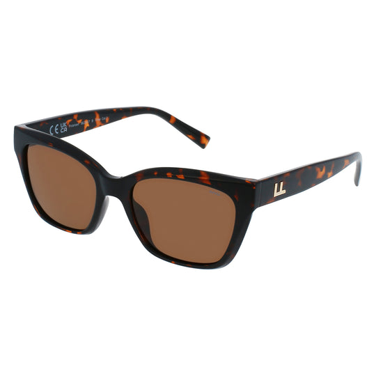 SOLE & LUCE - Swiss Eyewear polarisierte Sonnenbrille, UV 400 Schutz, Havanna