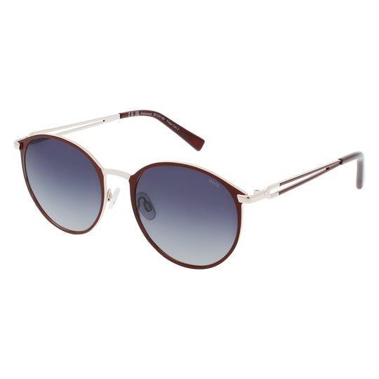 SOLE & LUCE - Swiss Eyewear, Polarized UV 400 Schutz Sonnenbrille Gold/Burgundy