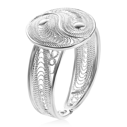 Royal Bali Tarakashi 925 Silber Ring (Größe 20.00)