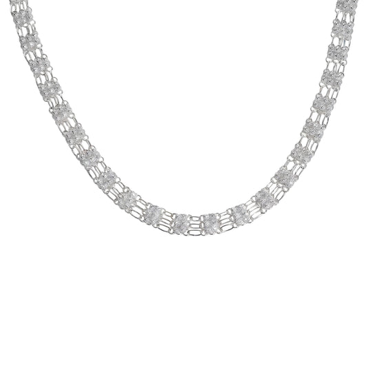 Royal Bali Tarakashi 925 Silber Halskette ca. 50 cm ca.