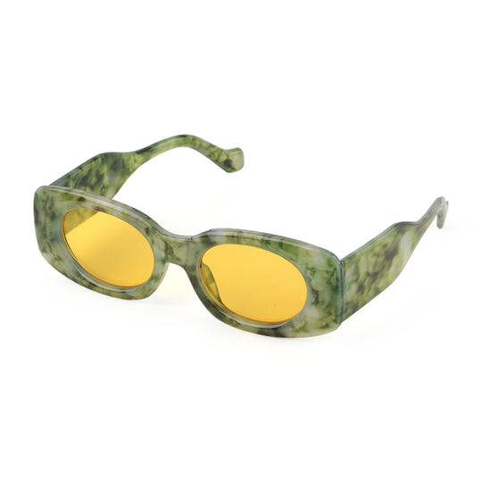 LA MAREY Sonnenbrille, UV400, polarisierte TAC-Gläser, schwarzer Rahmen