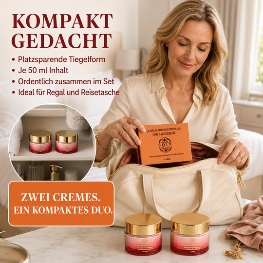 KUMKUMADI Tages- und Nachtcreme (je 50 ml)