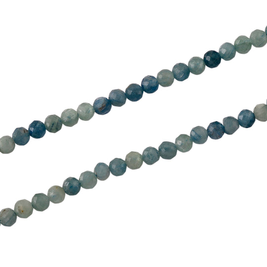 Kyanit Halskette ca. Flexibles cm 316L Edelstahl ca. 25.00 ct