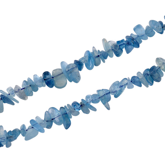 Sambischer Aquamarin Halskette ca. Flexibles cm 316L Edelstahl ca. 140.00 ct