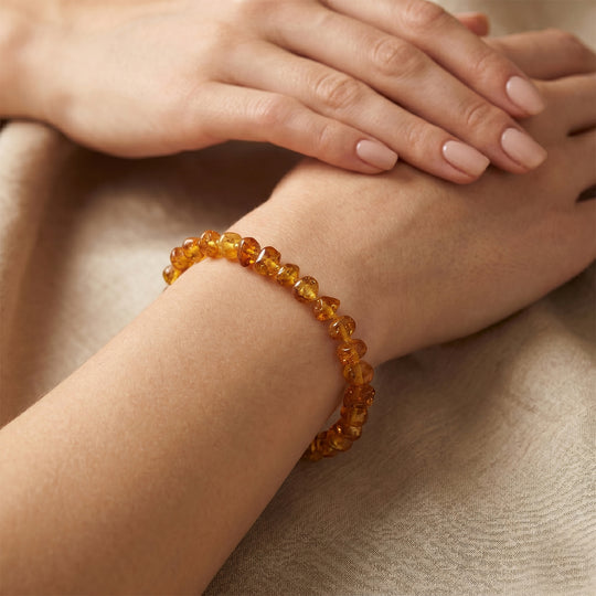 Flexibles Bernstein Armband - 20 ct.