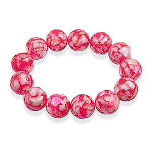 Gelbe Murano-Stil (15 mm) Armband 20.32 cm 294.50 ct