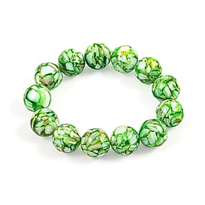 Gelbe Murano-Stil (15 mm) Armband 20.32 cm 294.50 ct