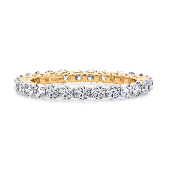 LUXURIANT DIAMOND - Lab Grown Diamant VS-EF Ring 375 Gold (Größe 18.00) ca. 2.11 ct