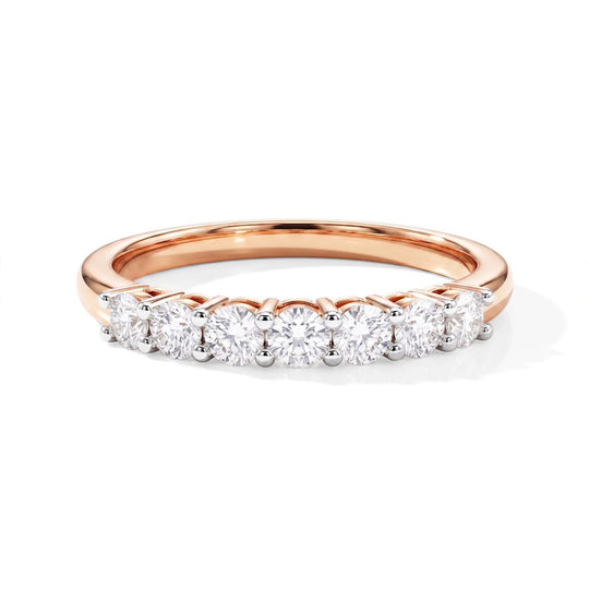 LUXURIANT DIAMOND- Lab Grown Diamant GH Ring 925 Silber 750 Roségold vermeil (Größe 19.00) (10-15 Werktage Lieferzeit) ca. 0.25 ct