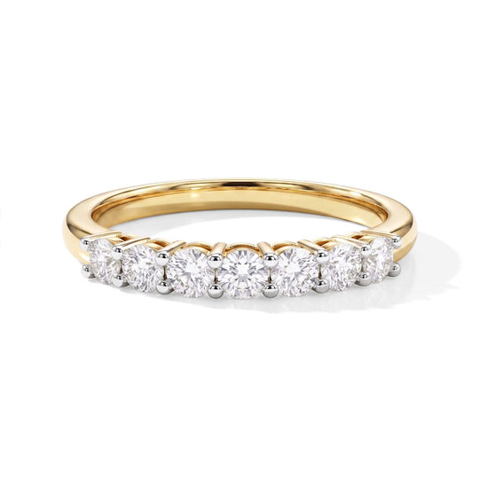 LUXURIANT DIAMOND- Lab Grown Diamant GH Ring 925 Silber 750 Gelbgold vermeil, 10-15 Werktage Lieferzeit (Größe 20.00) ca. 0.25 ct