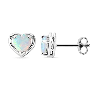 D'Joy AA Natürlicher, äthiopischer Welo Opal Ohrringe 925 Silber Vergoldet ca. 0.50 ct