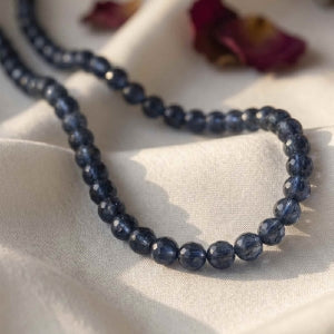 D'Joy Aquamarin Halskette ca. 50 cm + 5 cm Extender 925 Silber Rhodiniert ca. 105.00 ct