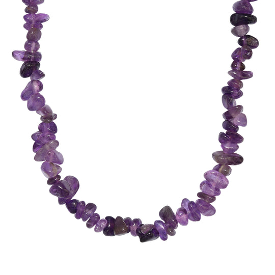Amethyst Halskette 70 cm ca. 145.00 ct