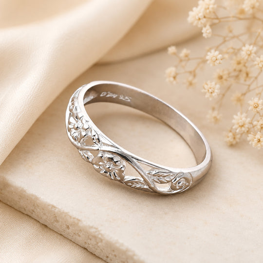 925 Silber Ring (Größe 21.00) ca. 2,75g