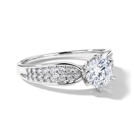 LUXURIANT DIAMOND - Lab Grown Diamant SI-GH SGL zertifiziert
Ring 925 Silber Rhodiniert (Größe 19.00) ca. 2.00 ct