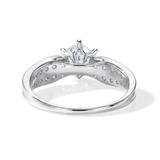 LUXURIANT DIAMOND - Lab Grown Diamant SI-GH SGL zertifiziert
Ring 925 Silber Rhodiniert (Größe 19.00) ca. 2.00 ct
