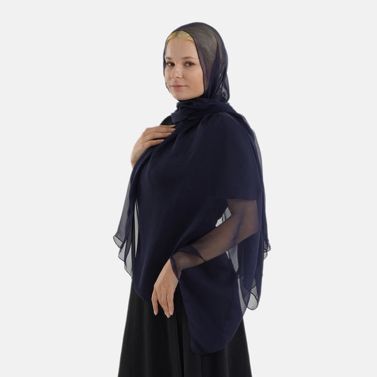 LA MAREY Luxus-Seidenschal aus 100% Maulbeerseide, weicher Fall, 110x180 cm,