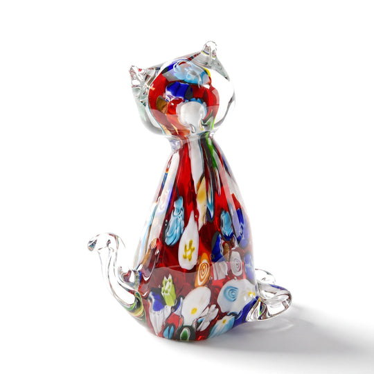 glass deco-bird size:12cm weight:285g material:glass