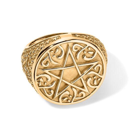EVER TRUE Reine Bronze 750 VergoldetRing (Größe 22.00) ca.11,30g