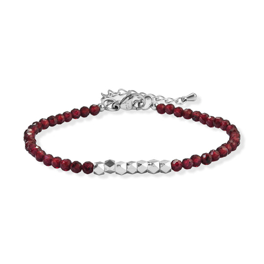 EVER TRUE Citrin Armband ca. 19 cm Nickelfreies Messing Platiniert ca. 14.00 ct