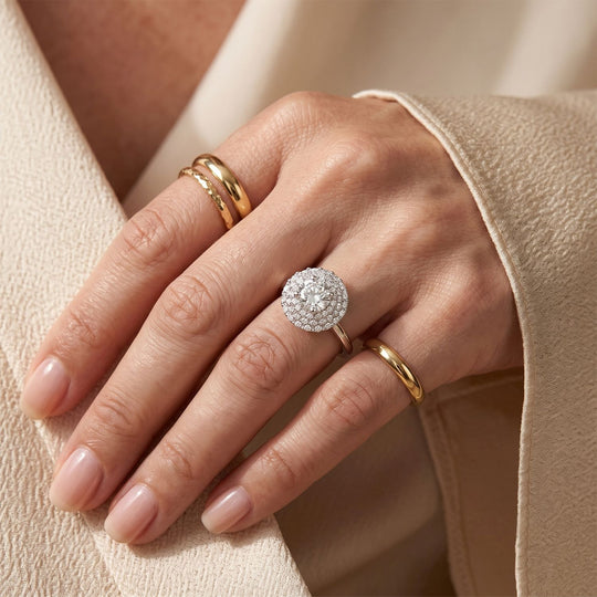 LUXURIANT DIAMOND - Lab Grown Diamant VS-EF Ring 950 Platin (Größe 21.00) ca. 1,02 ct