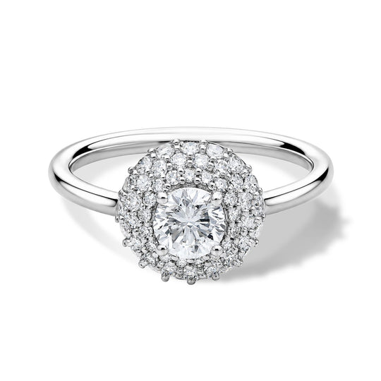 LUXURIANT DIAMOND - Lab Grown Diamant VS-EF Ring 950 Platin (Größe 21.00) ca. 1,02 ct