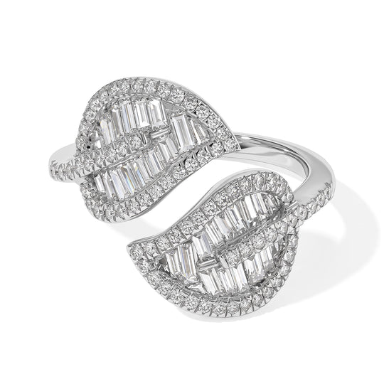 LUXURIANT DIAMOND - Lab Grown Diamant SI-GH Ring 925 Silber Rhodiniert (Größe 20.00) ca. 1.50 ct