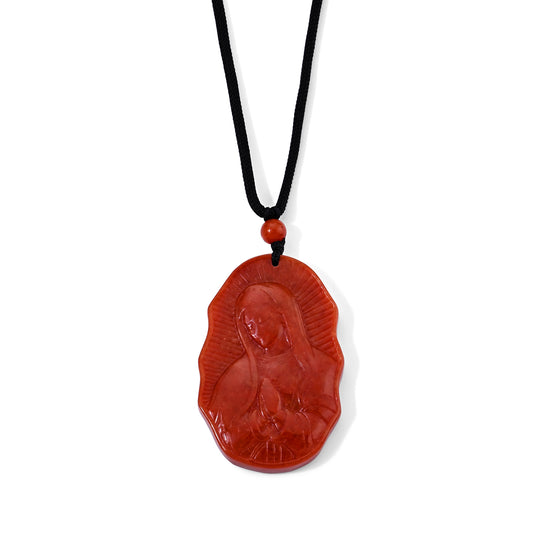 Burmesischer Rote Jade Halskette Flexibles cm ca. 90.00 ct