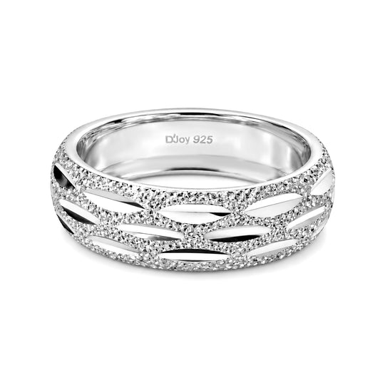 D'Joy 925 Silber Ring (Größe 20.00) ca. 4,28g