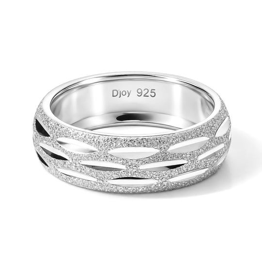 D'Joy 925 Silber Ring (Größe 17.00) ca. 4,28g