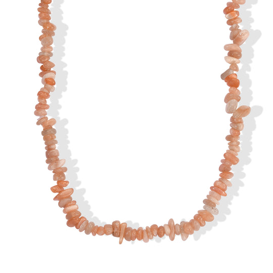 Rauchquarz Halskette 76 cm ca. 260.00 ct