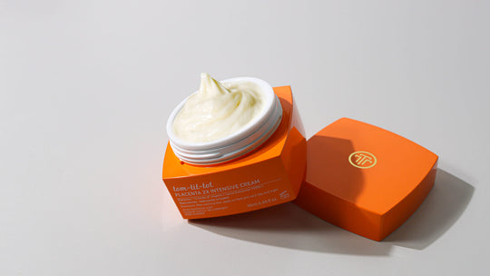 TOM-TIT-TOT Placenta 2X Intensivcreme, koreanische Hautpflege, Soja-Phytoplacenta und PDRN, 50ml