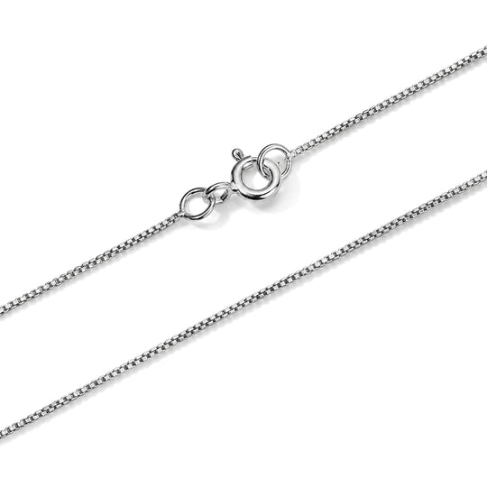 Kordelkette, 925 Silber 750 Vergoldet, ca. 45 cm ca.