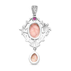 D’Joy AA Natrolith und Rhodolith Granat Schmuckset