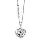 GP Amore Kollektion - Multi Diamant und Kanchanaburi blauer Saphir Ring und Anhänger mit 45cm Kette