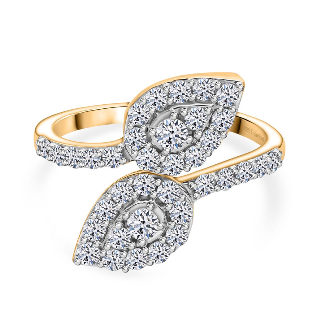 LUXURIANT DIAMOND- SI-GH Labor Diamant Ring und Ohrringe