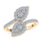 LUXURIANT DIAMOND- SI-GH Labor Diamant Ring und Ohrringe