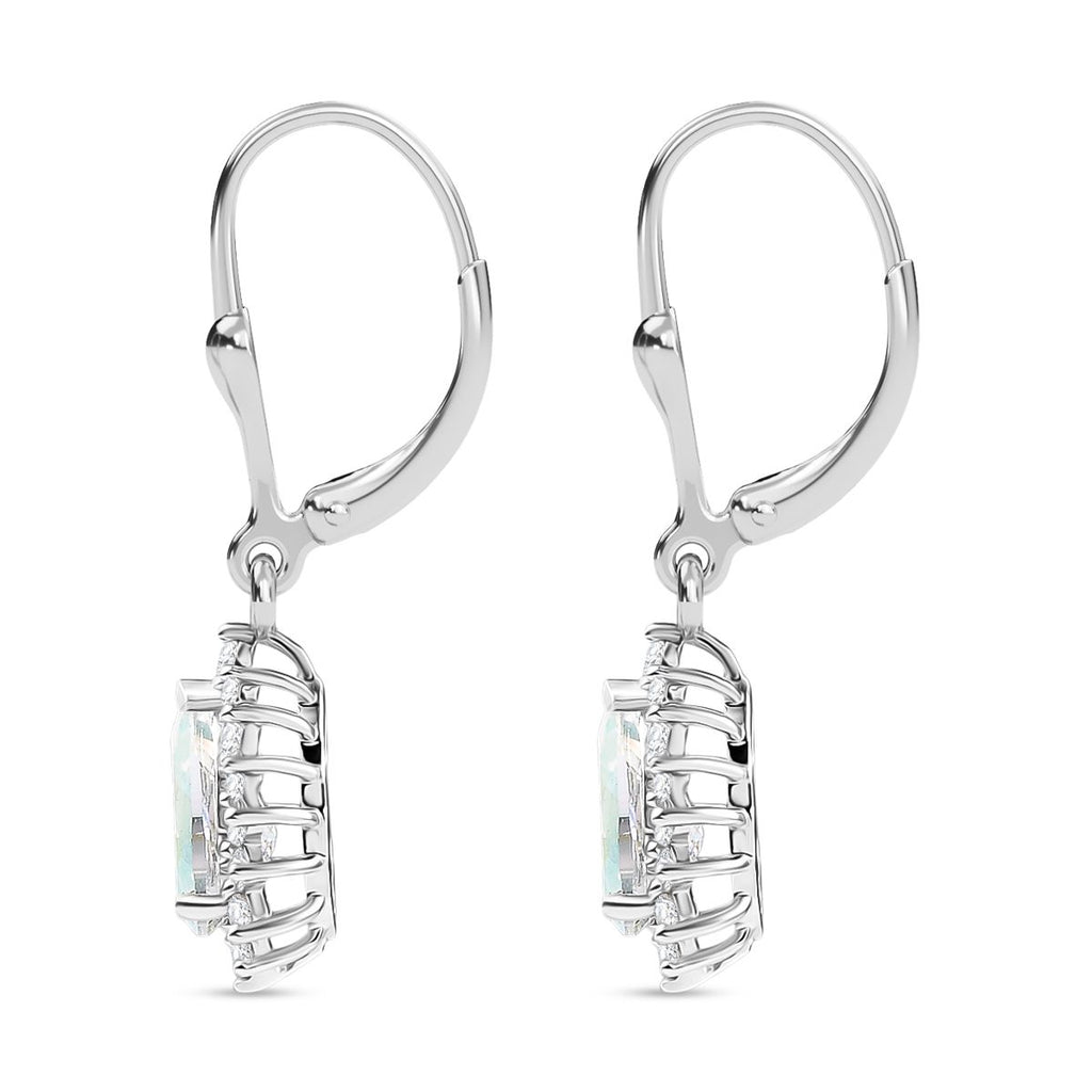 D'Joy Merkur mystischer Topas und Zirkon Ring und Ohrringe
