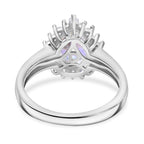D'Joy Merkur mystischer Topas und Zirkon Ring und Ohrringe