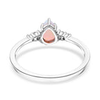 AA Natürlicher äthiopischer Welo Opal und Moissanit Ring und Anhänge