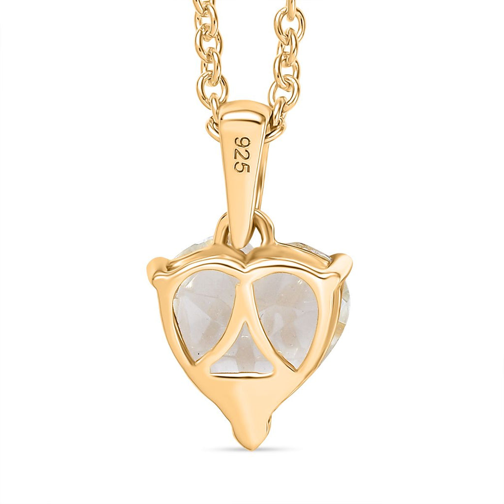 AA Prasiolith Ring und Anhänger 71cm Kette